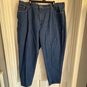 L.L. Bean‎ Original Fit/Relaxed Jeans Womens Sz 20W Blue Cotton Normcore Casual
